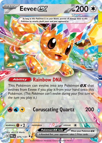 Eevee ex – Prismatic Evolutions