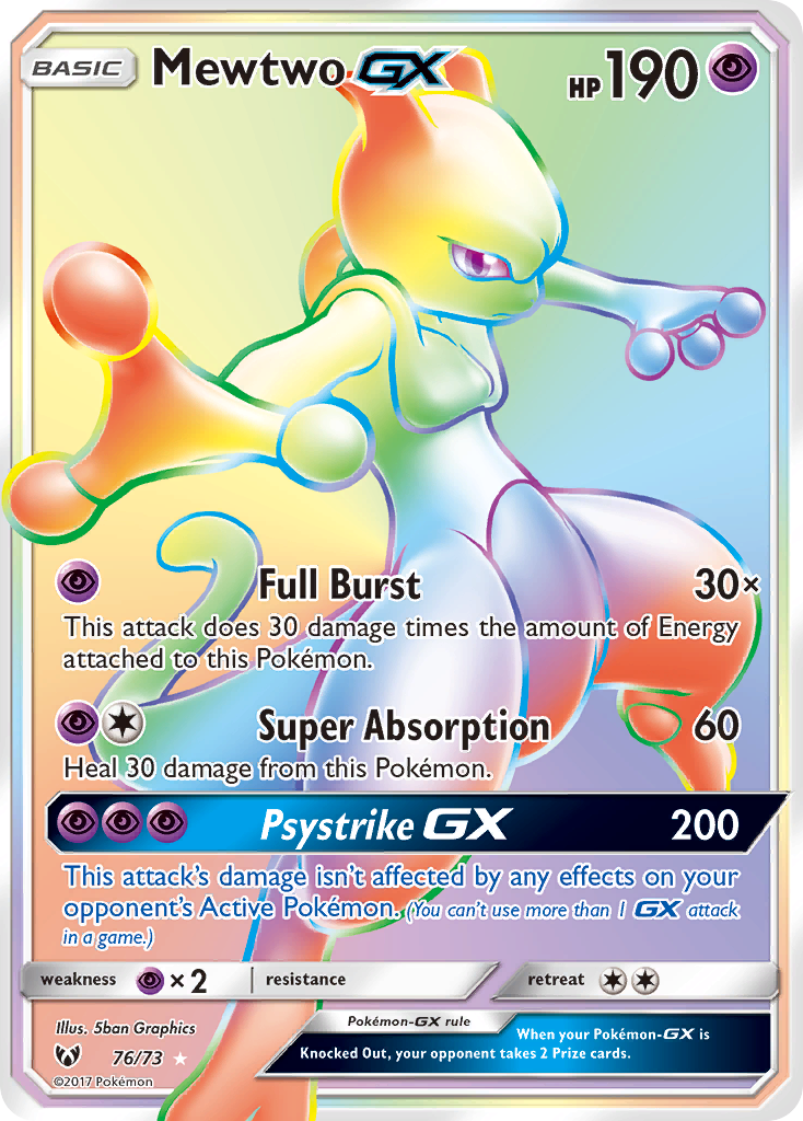 Mewtwo-GX – Shining Legends