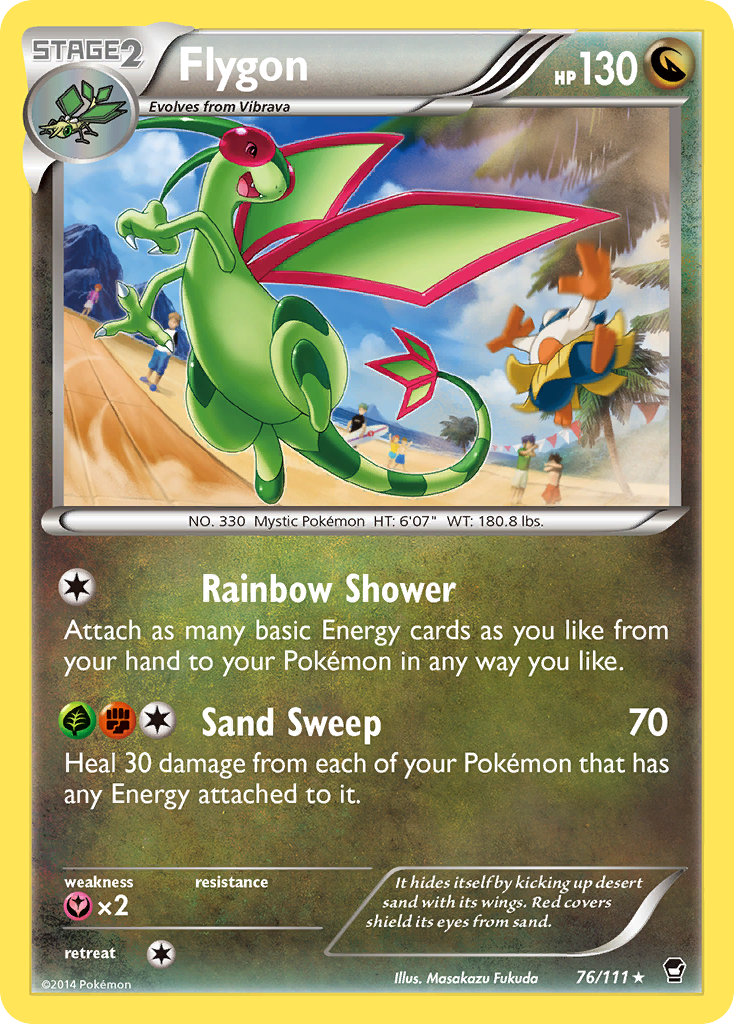 Flygon – Furious Fists