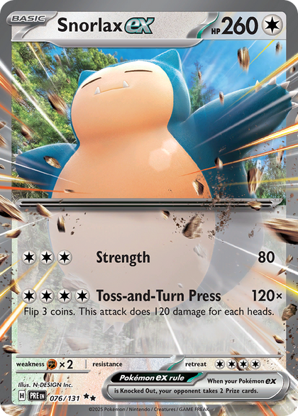 Snorlax ex – Prismatic Evolutions