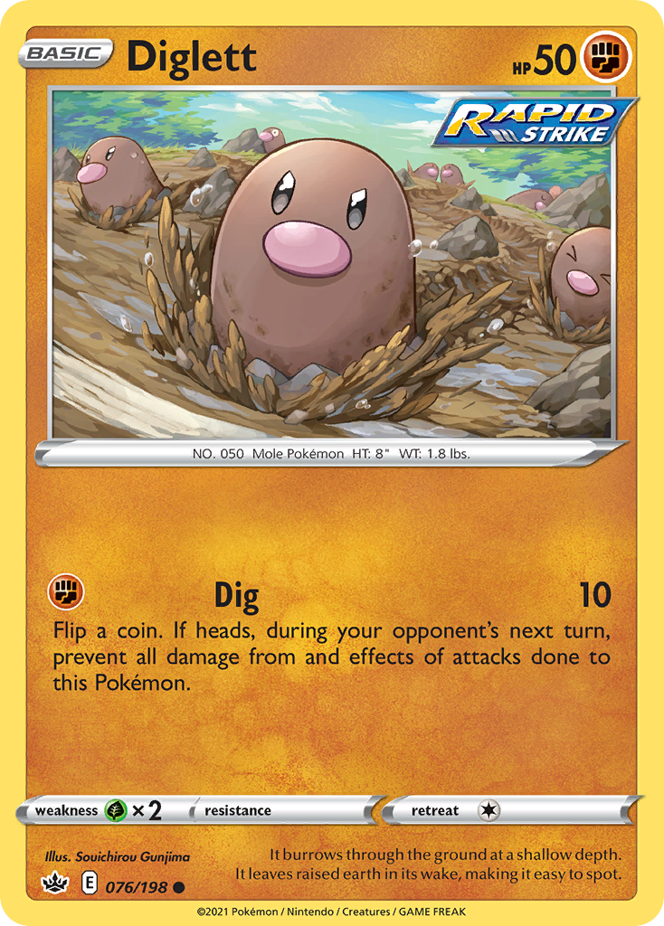 Diglett – Chilling Reign