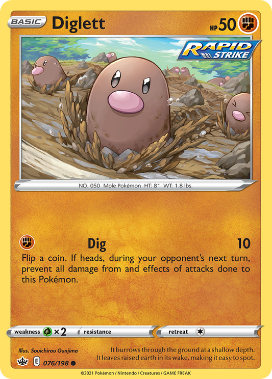 Diglett – Chilling Reign