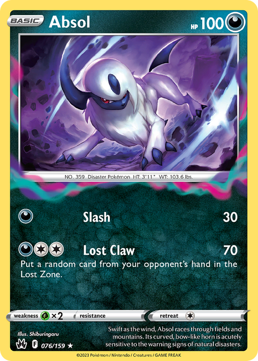 Absol – Crown Zenith
