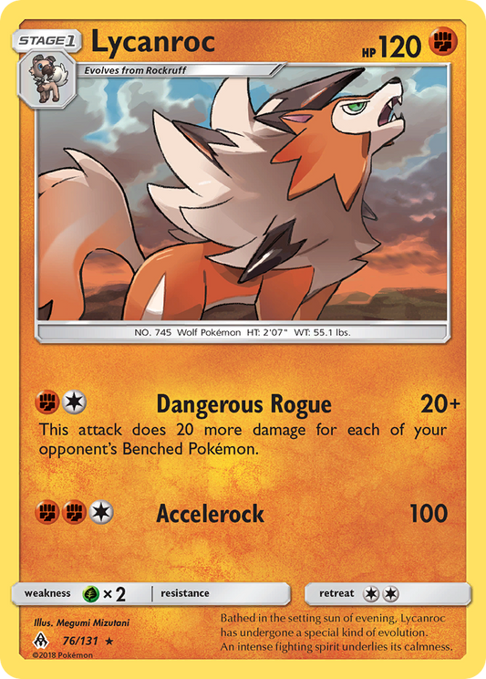 Lycanroc – Forbidden Light
