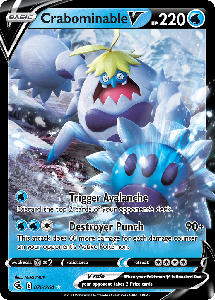 Crabominable V – Fusion Strike