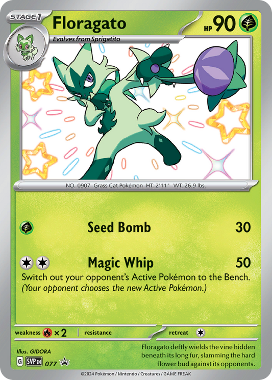 Floragato – Scarlet & Violet Black Star Promos