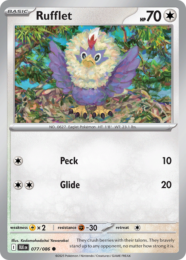Rufflet – Black Bolt