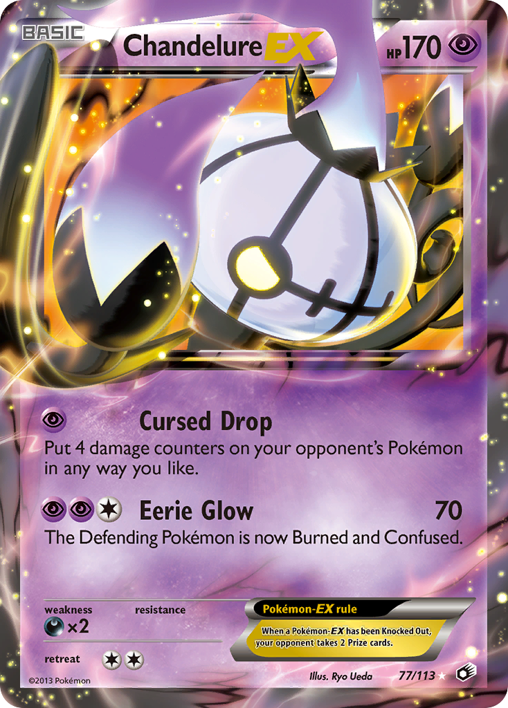 Chandelure-EX – Legendary Treasures
