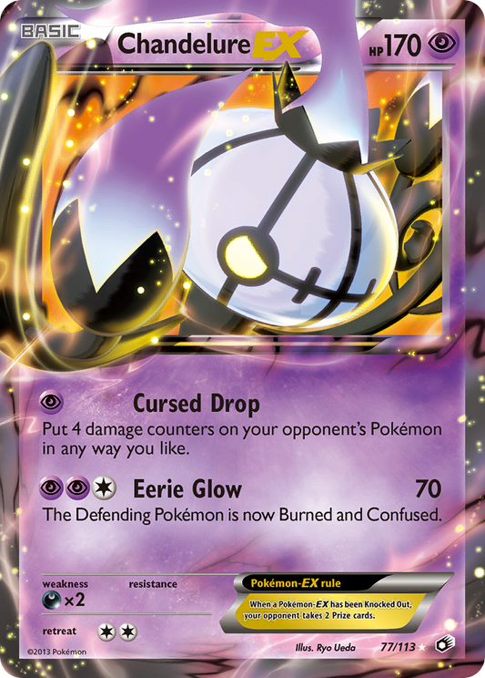 Chandelure-EX – Legendary Treasures