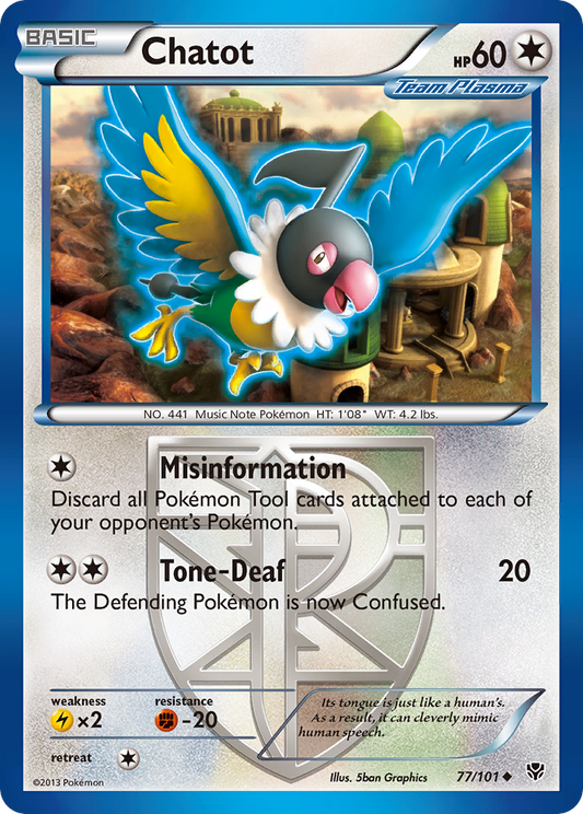 Chatot – Plasma Blast