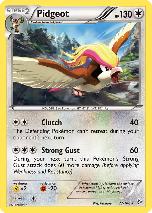 Pidgeot – Flashfire
