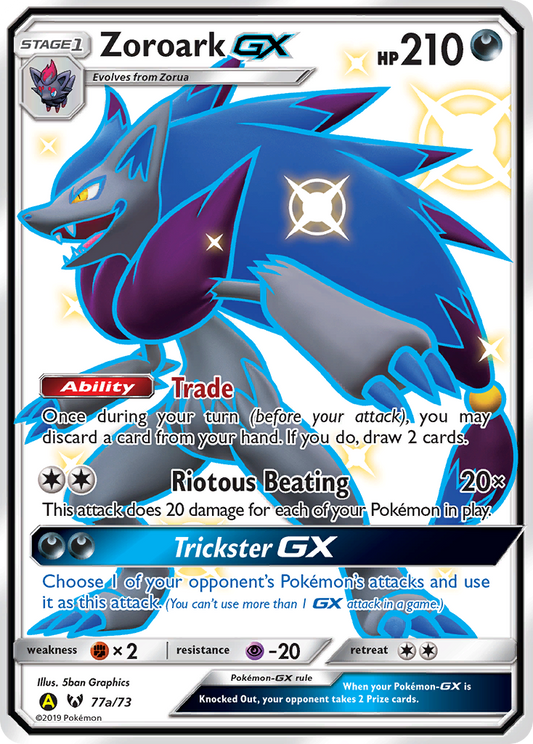 Zoroark-GX – Shining Legends