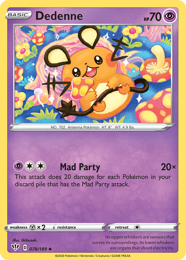 Dedenne – Darkness Ablaze