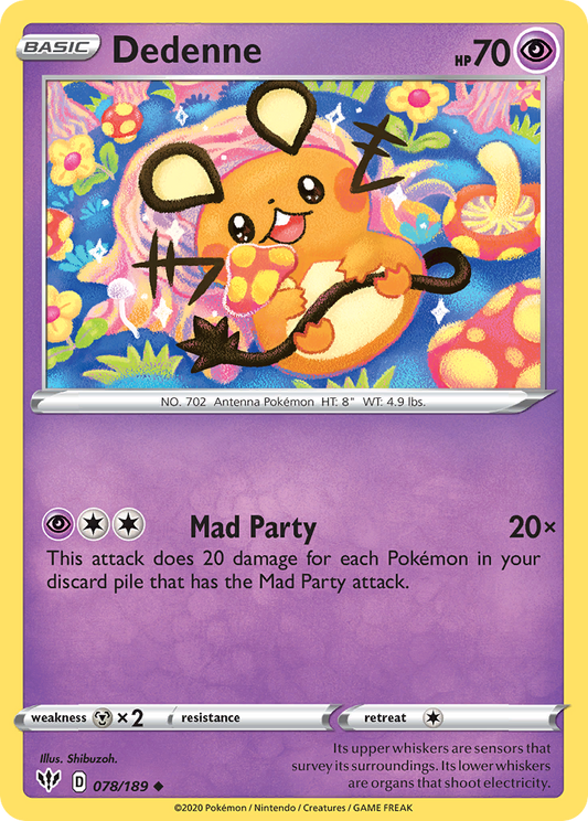 Dedenne – Darkness Ablaze