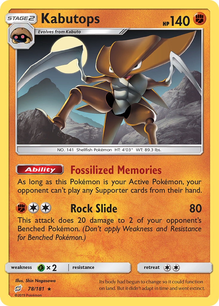 Kabutops – Team Up