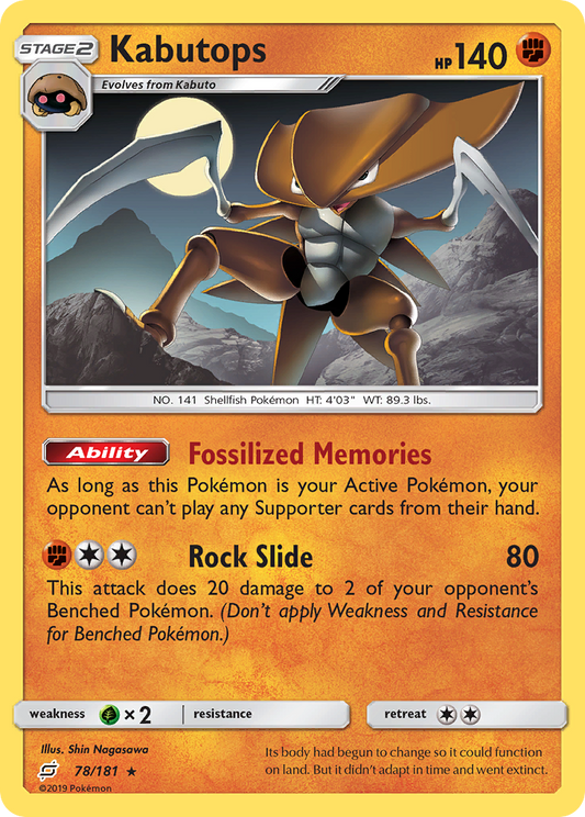 Kabutops – Team Up