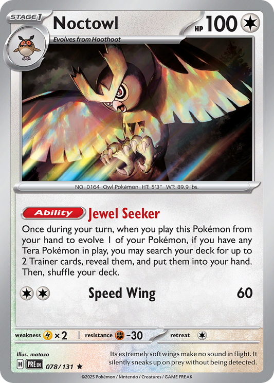Noctowl – Prismatic Evolutions