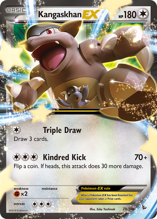 Kangaskhan-EX – Flashfire