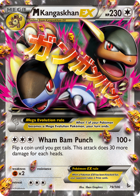 M Kangaskhan-EX – Flashfire