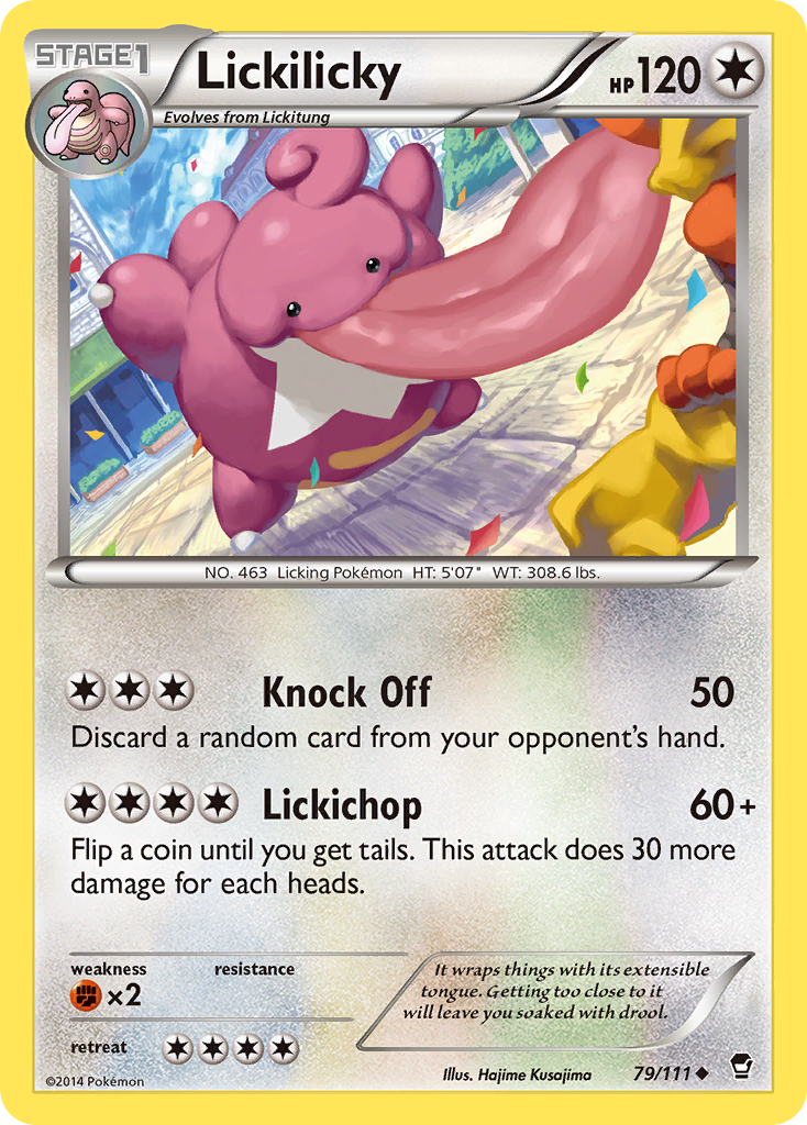 Lickilicky – Furious Fists