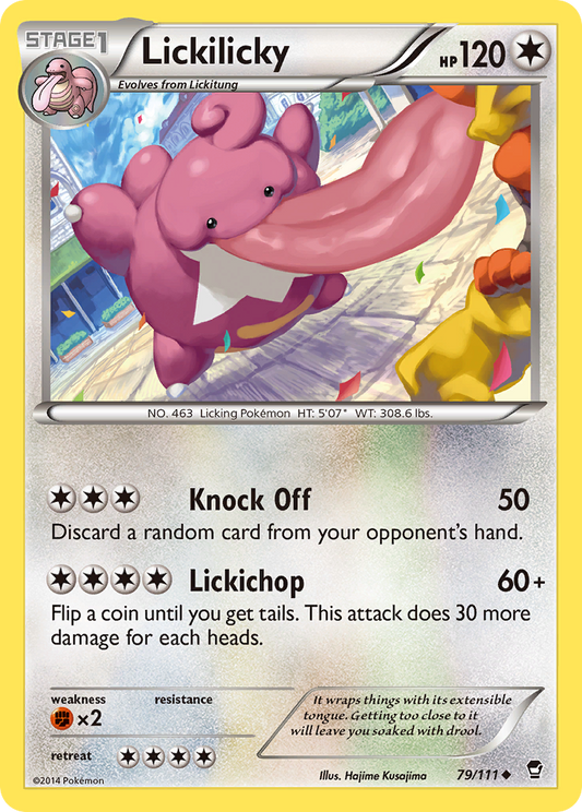 Lickilicky – Furious Fists