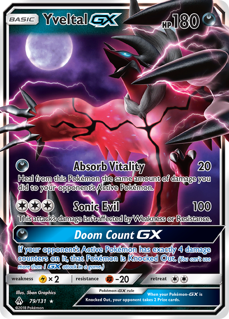 Yveltal-GX – Forbidden Light