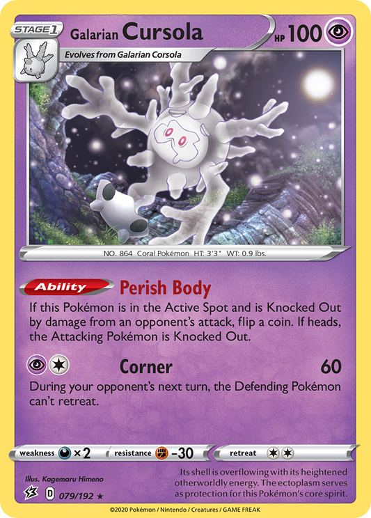 Galarian Cursola – Rebel Clash