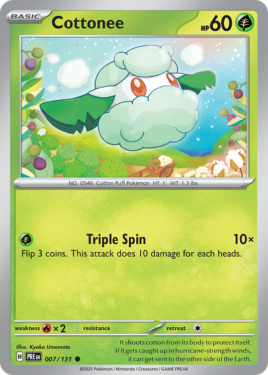Cottonee – Prismatic Evolutions