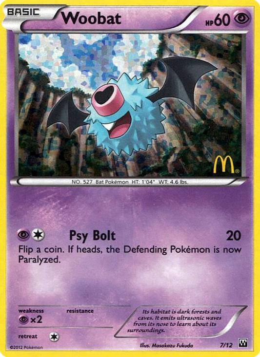 Woobat – McDonald's Collection 2012