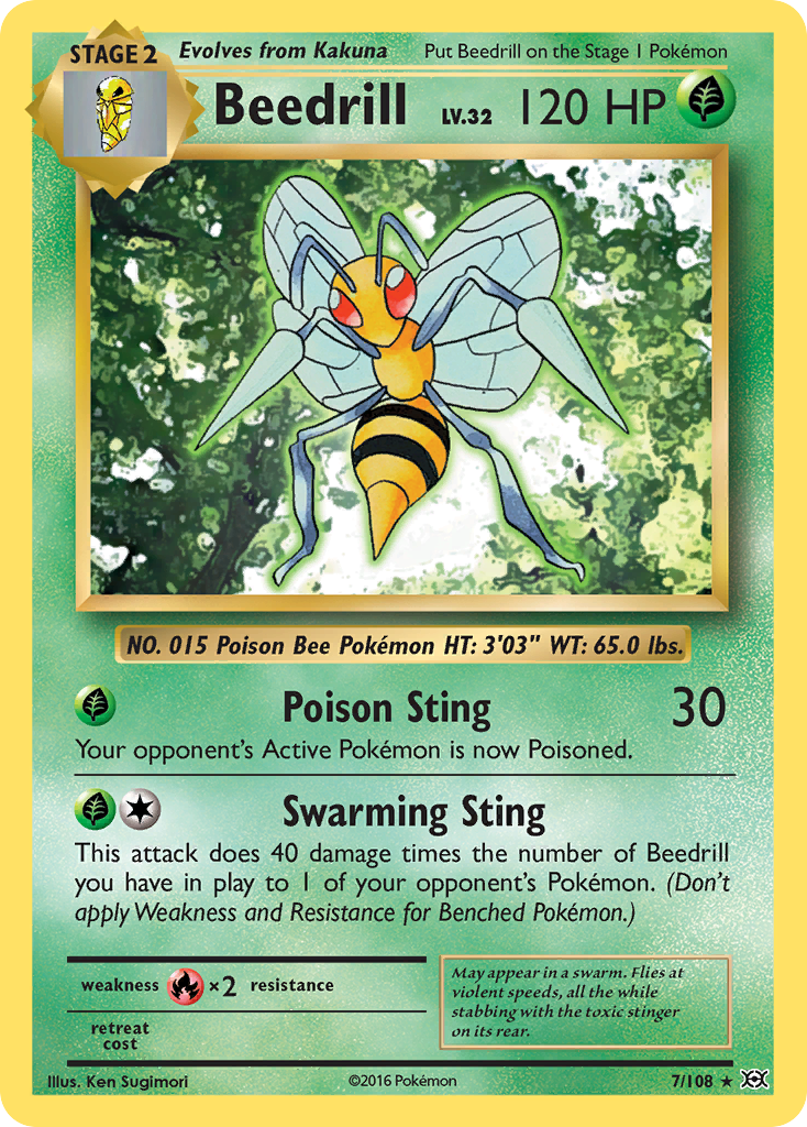 Beedrill – Evolutions