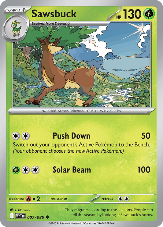 Sawsbuck – White Flare