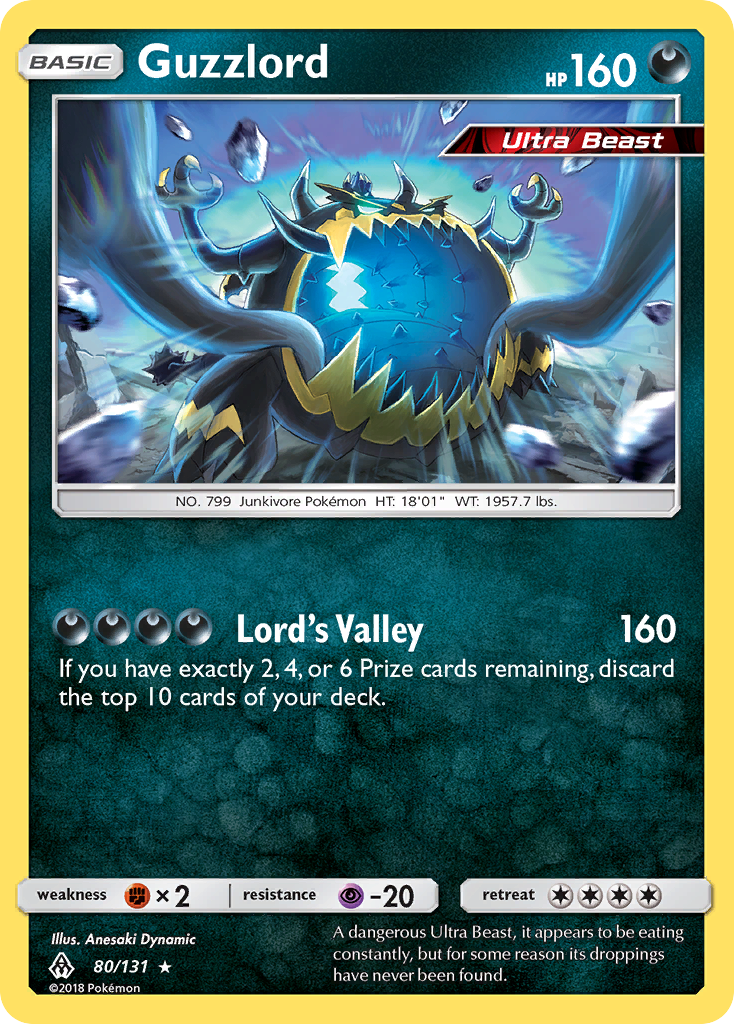 Guzzlord – Forbidden Light