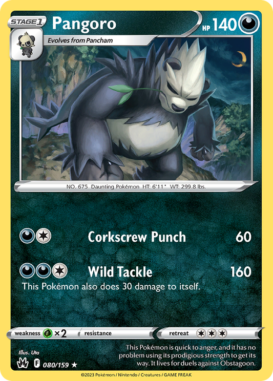 Pangoro – Crown Zenith