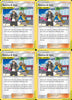 Guzma & Hala 193/236 – Cosmic Eclipse - Pokemon Trainer Card lot x4