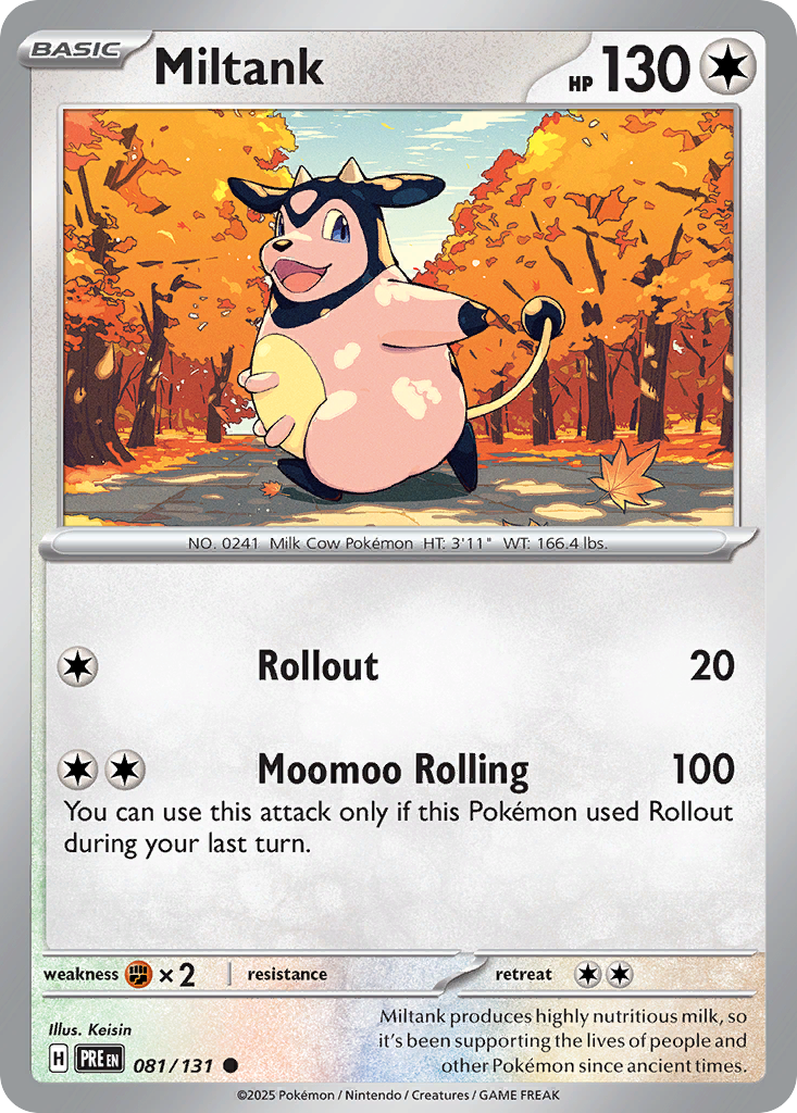 Miltank – Prismatic Evolutions