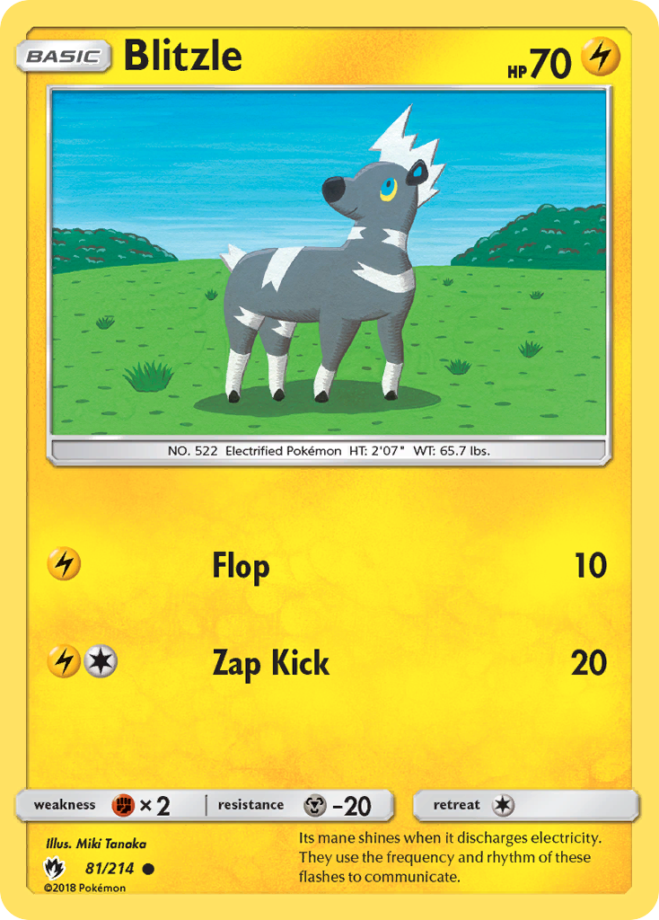 Blitzle – Lost Thunder