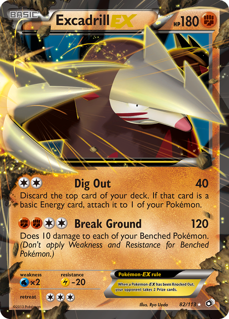 Excadrill-EX – Legendary Treasures