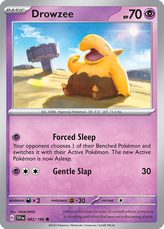 Drowzee – Scarlet & Violet