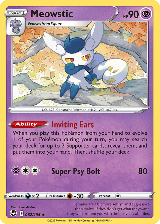 Meowstic – Silver Tempest