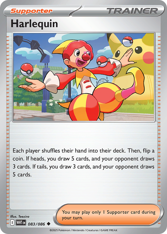 Harlequin – White Flare