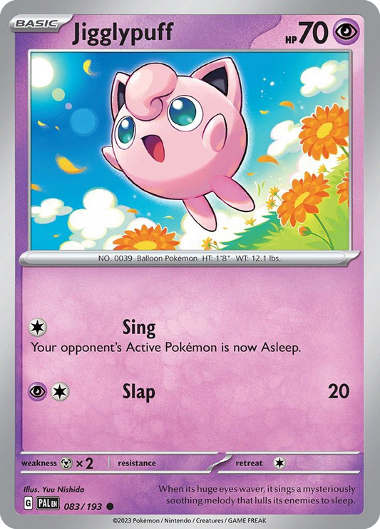 Jigglypuff – Paldea Evolved