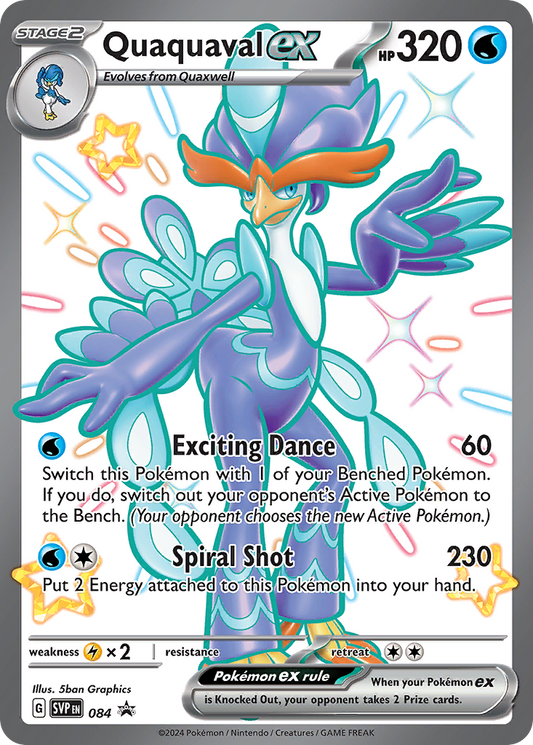Quaquaval ex – Scarlet & Violet Black Star Promos