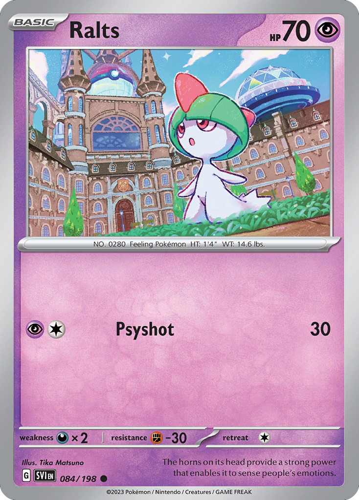 Ralts – Scarlet & Violet