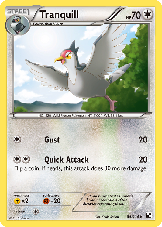 Tranquill – Black & White
