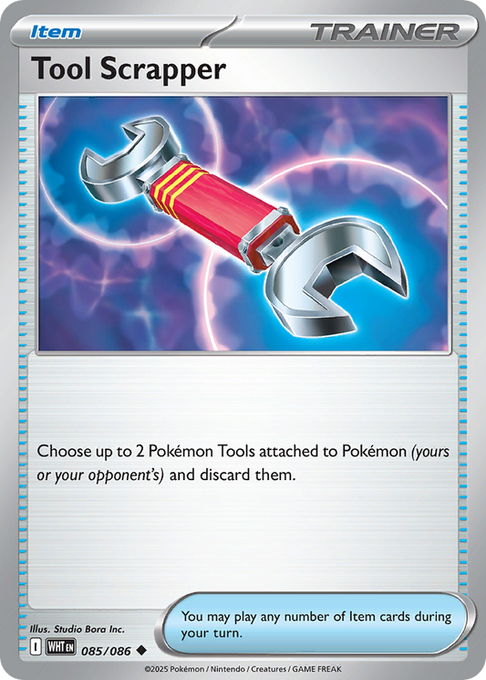 Tool Scrapper – White Flare