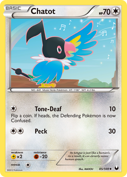 Chatot – Dark Explorers