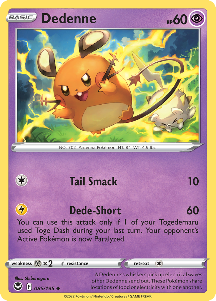 Dedenne – Silver Tempest