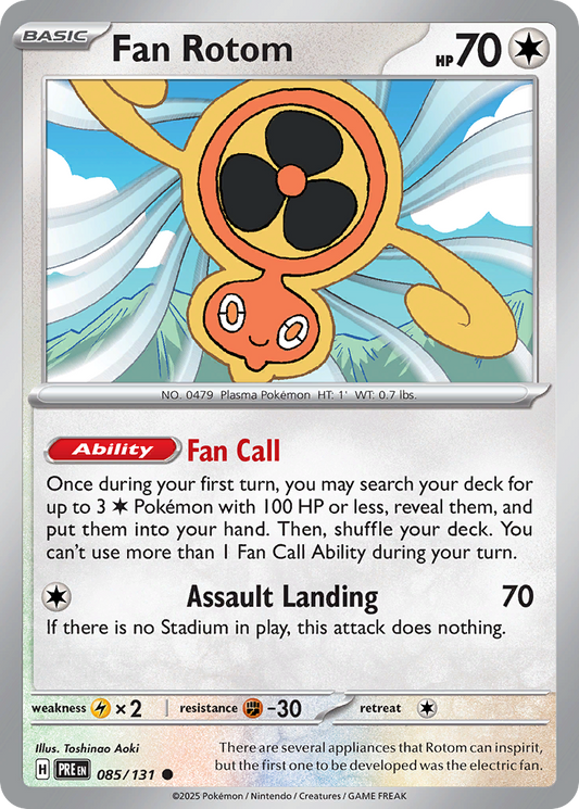Fan Rotom – Prismatic Evolutions
