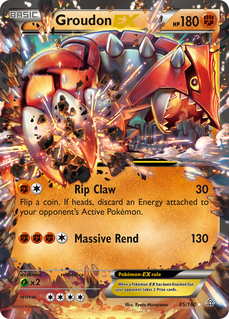 Groudon-EX – Primal Clash