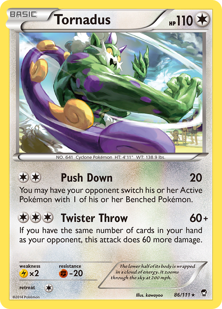 Tornadus – Furious Fists